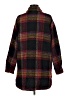 Sanctuary Plaid Black Coat Size M - photo 2
