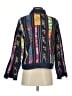 Norm Thompson 100% Cotton Print Blue Jacket Size S - photo 2