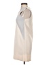 Topshop 100% Polyester Color Block Ivory Casual Dress Size 2 - photo 5