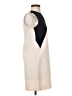Topshop 100% Polyester Color Block Ivory Casual Dress Size 2 - photo 4