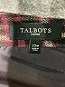 Talbots Plaid Burgundy Purple Wool Skirt Size 22 - photo 4