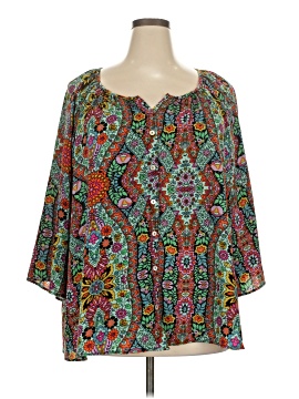 New Directions 3/4 Sleeve Blouse