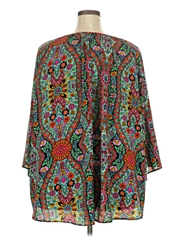 New Directions 3/4 Sleeve Blouse (view 2)