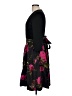 J. Peterman Floral Black Cocktail Dress Size 8 - photo 5