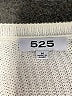 525 America 100% Cotton White Pullover Sweater Size M - photo 4