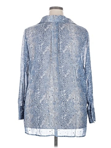 Susan Graver 3/4 Sleeve Blouse (view 2)