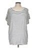 Buffalo by David Bitton Stripes White Short Sleeve T-Shirt Size L - photo 1