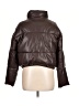 Aqua 100% Polyester Brown Jacket Size L - photo 2