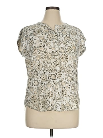 Liz Claiborne Short Sleeve Blouse (view 1)