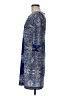 Sandra Darren Paisley Blue Cocktail Dress Size 6 (petite) - photo 5