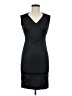 Zara Basic Solid Black Cocktail Dress Size 8 - photo 1
