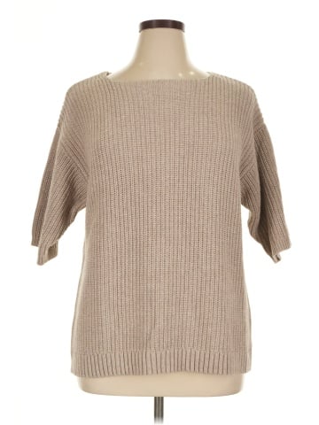 Woman Within Pullover Sweater (view 1)