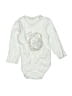 George Silver Long Sleeve Onesie Size 6-9 mo - photo 1