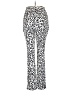 Barbara Bui 100% Polyester Animal Print Silver Casual Pants Size M (estimated) - photo 2