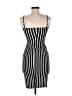 Privy Stripes Black Cocktail Dress Size M - photo 2