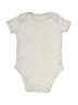 George Solid Ivory Short Sleeve Onesie Size 9-12 mo - photo 1