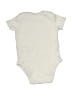 George Solid Ivory Short Sleeve Onesie Size 9-12 mo - photo 2