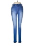 Celebrity Gold Solid Blue Jeans Size 6 - photo 1