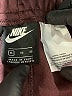 Nike Burgundy Track Pants Size XL - photo 4