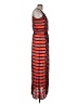 MICHAEL Michael Kors 100% Polyester Graphic Red Orange Casual Dress Size M - photo 4