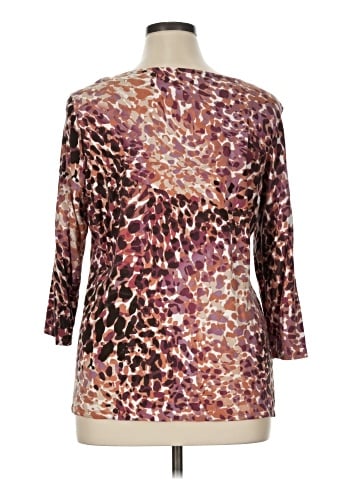 Dana Buchman 3/4 Sleeve T-Shirt (view 2)