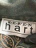 Keren Hart 100% Cotton Stars Green Denim Jacket Size L - photo 6
