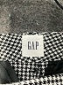 Gap Houndstooth Gray Casual Pants Size 2 - photo 7