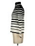 Casual Corner Stripes Ivory Turtleneck Sweater Size S - photo 5