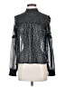 Forever 21 100% Polyester Black Long Sleeve Blouse Size S - photo 1