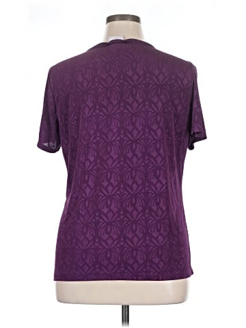 Jaclyn Smith Short Sleeve Blouse (view 2)