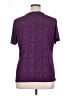 Jaclyn Smith Purple Short Sleeve Blouse Size XL - photo 2