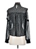 Forever 21 100% Polyester Black Long Sleeve Blouse Size S - photo 2
