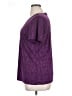 Jaclyn Smith Purple Short Sleeve Blouse Size XL - photo 5