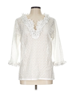 Gretchen Scott Designs 3/4 Sleeve Blouse