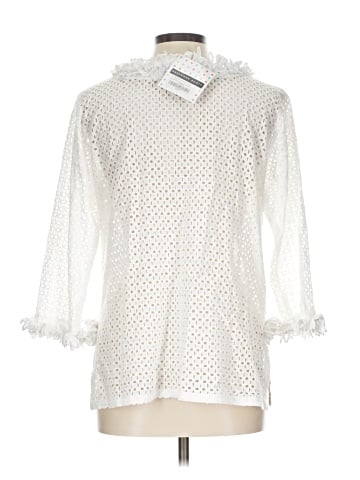 Gretchen Scott Designs 3/4 Sleeve Blouse (view 2)