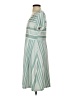 Unbranded Stripes Teal Casual Dress Size S - photo 5