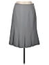 New Directions Solid Gray Formal Skirt Size 8 - photo 1