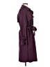 Forever 21 Purple Trenchcoat Size S - photo 4