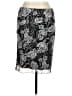 I.N. Studio 100% Nylon Paisley Black Formal Skirt Size M (petite) - photo 2