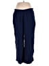 Lands' End 100% Cotton Solid Blue Casual Pants Size 14 - 16 - photo 1