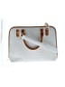 Unbranded 100% Leather Solid White Laptop Bag One size - photo 1