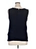 Talbots 100% Cotton Blue Sleeveless Top Size XL - photo 2