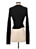 OAK + FORT Black Long Sleeve Top Size S - photo 2