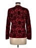 Karen Scott 100% Cotton Paisley Red Pullover Sweater Size M - photo 2