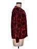 Karen Scott 100% Cotton Paisley Red Pullover Sweater Size M - photo 4