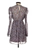 Wild Fable 100% Polyester Floral Gray Casual Dress Size XS - photo 2