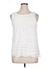 Talbots 100% Cotton White Sleeveless Blouse Size XL - photo 1