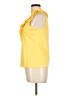 Chaps 100% Cotton Yellow Sleeveless Blouse Size L - photo 5