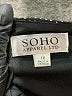 SOHO Apparel Ltd 100% Polyester Polka Dots Black Cocktail Dress Size 16 - photo 7