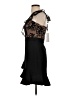 Three Floor Black Cocktail Dress Size XS - photo 5